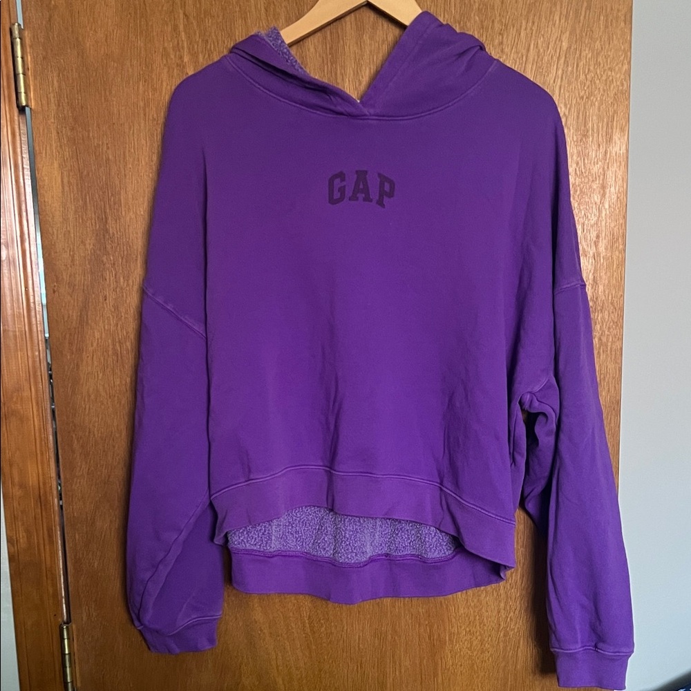 GAP Vibrant Purple Pullover Hoodie